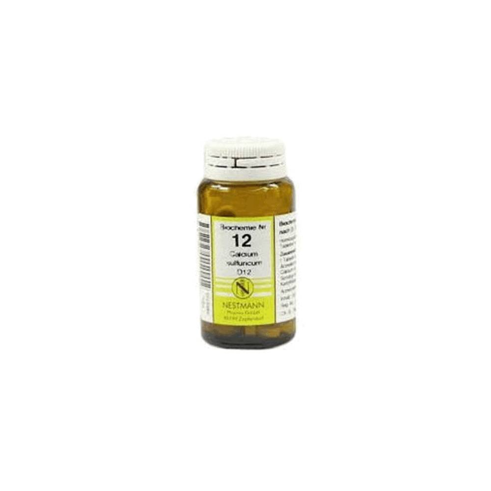 biochemistry 12calc sulf d6 400pcs This homeopathic remedy is prescribed for the treatment of various chronic diseases, acute pathologies. It is often prescribed for all kinds of pathologies of the digestive tract.