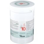 The Biochemie Pflüger No. 10 Sodium sulfuricum D 6 tablets is a product of the Homeopathic Laboratory Alexander Pflüger GmbH & Co. KG. As usual for homeopathy, this is done after the therapy by Dr. Schüßler offered biochemical functional agents without specifying a therapeutic indication.