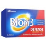 Support your immune system with Bion 3 IMUNITY containing 12 vitamins, 7 minerals and 3 strains of probiotic bacteria in the TriBion složce component (10 million CFU - Lactobacillus gasseri, Bifidobacterium bifidum, Bifidobacterium longum).