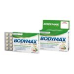Bodymax 50+ - пищевая добавка, содержащая специально подобранный набор витаминов и минералов для людей старше 50, дополнительно усиленный экстрактом женьшеня Высококачественный стандартизованный экстракт корня женьшеня GGE Bodymax.