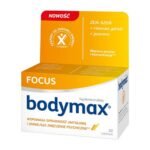 Bodymax Focus - пищевая добавка, содержащая уникальное сочетание трех стандартизированных экстрактов растений. Продукт предназначен для взрослых. Женьшень снижает чувство усталости, улучшает бдительность и концентрацию, а также поддерживает нормальные когнитивные функции.