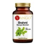 Brahmi Bacopa Monnieri - dietary supplement extract from leaves and roots of small-leaved bacopa (Bacopa monnieri). The product is intended for adults. Bacopa supports mental health and cognitive functions, improves memory and concentration.