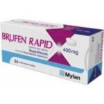 Brufen rapid is used for headaches, migraines, toothaches, menstrual pain and colds.