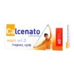 Calcenato is a dietary supplement containing a combination of four ingredients: calcium, vitamin D, magnesium and zinc. Calcium - helps in the proper functioning of muscles and contributes to proper blood clotting.