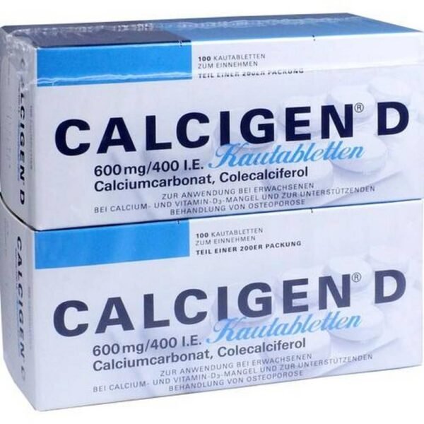 Compensation of combined Vitamin D and Calcium deficiency in elderly patients.