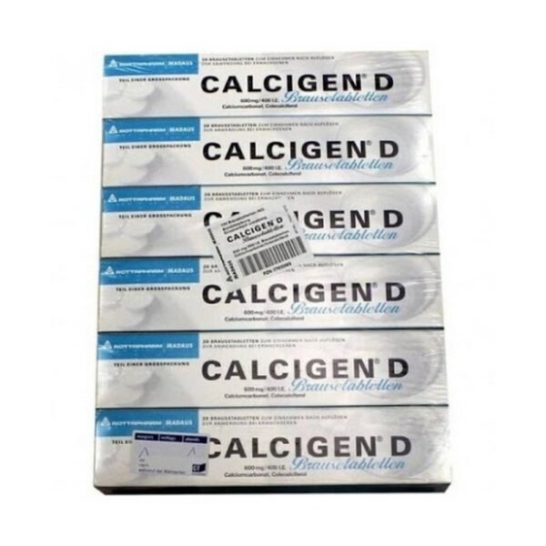 Compensation of combined Vitamin D and Calcium deficiency in elderly patients.