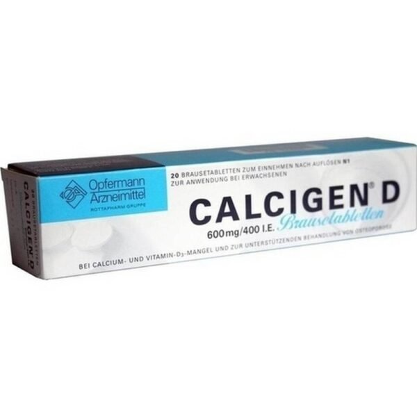 Compensation of combined Vitamin D and Calcium deficiency in elderly patients.