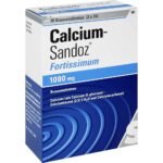 For the prevention and treatment of calcium deficiency and to support a special therapy for the prevention and treatment of osteoporosis.