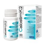 Calostim K2 - a dietary supplement containing ingredients supporting the proper functioning of the skeletal system. The product is intended for adults.