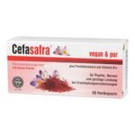 A dietary supplement with saffron extract.