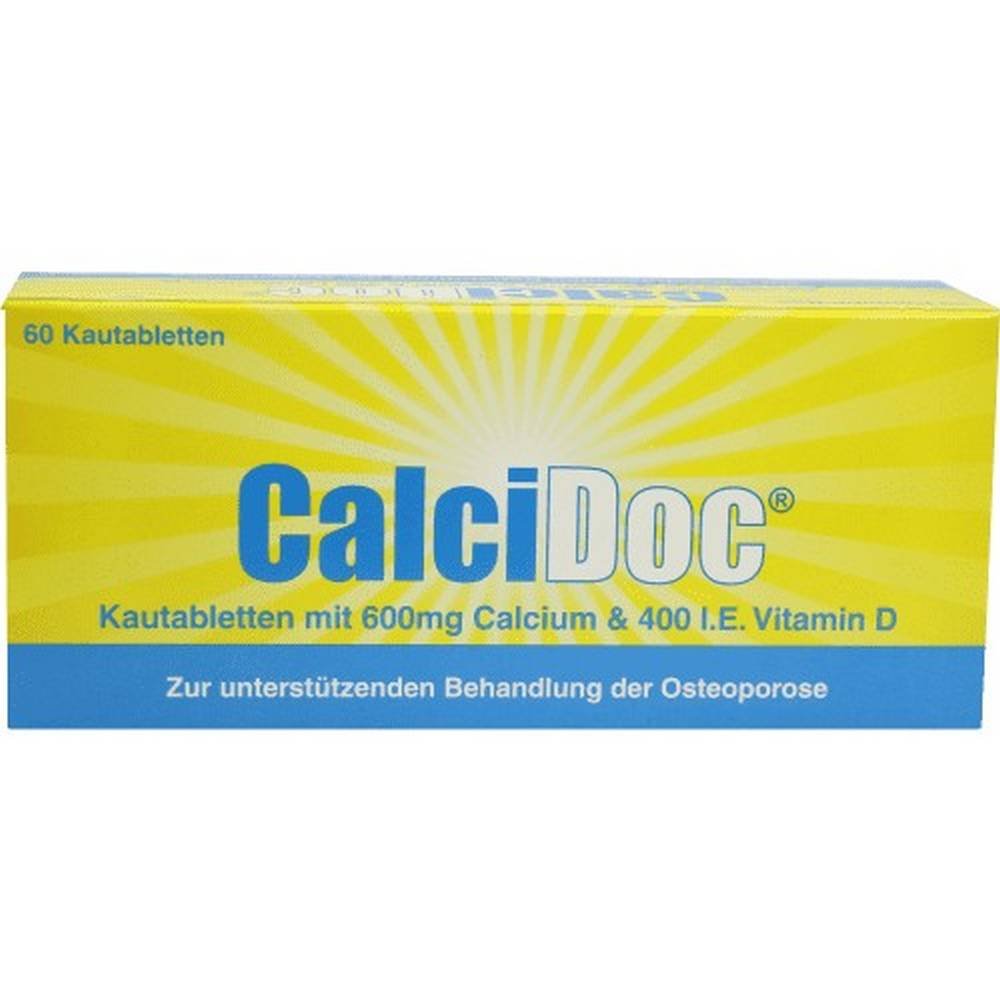 chalkidoc chewable tablets 60 For supportive treatment of osteoporosis.