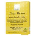 Clear Brain - пищевая добавка, содержащая ингредиенты, поддерживающие умственную работоспособность, память и концентрацию. Продукт предназначен для взрослых.