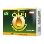 Cold-pressed evening primrose oil - a dietary supplement intended for adults. Evening primrose oil contributes to the maintenance of a healthy skin appearance