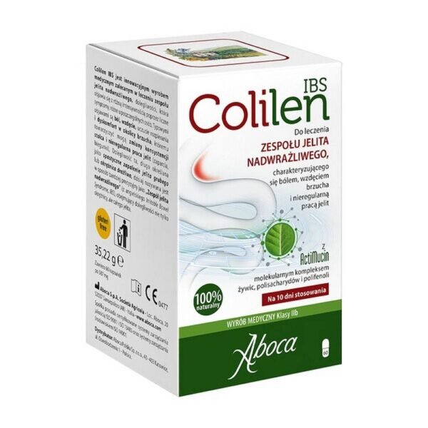 The Colilen IBS medical device is a capsule for the treatment of irritable bowel syndrome (IBS).