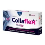 Collaflex dietary supplement supporting the maintenance of the proper condition of cartilage and bones. The preparation is intended for adults. Vitamin C supports the proper production of collagen and supports the protection of cells against oxidative stress