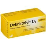 Dietary supplement with vitamin D3.