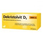 Dietary supplement with vitamin D3