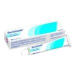 DENTIN gum paste, used to treat pain in the gums for the birth of the first teeth in children (rash, painful teeth in early childhood).