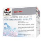 Doppelherz system Kollagen Beauty - a dietary supplement containing collagen Verisol, vitamins and minerals. Product intended for adults. Vitamin C supports the production of collagen, supports the protection of cells against oxidative stress