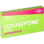 Dosiseptine 0.05% Antiseptic Solution, Colorless, 50 ml: Dosiseptine 0.05 in a vial acts as an antiseptic for small wounds (superficial and extensive).