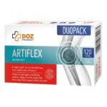 DOZ PRODUCT Artiflex - a dietary supplement containing type II collagen, chondroitin, vitamin C and hyaluronic acid, i.e. ingredients that support the condition of cartilage and bone functioning.