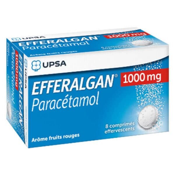 EFFERALGAN 1g-это препарат, vigneté показан для симптоматического лечения боли от легкой до умеренной и/или лихорадочных состояний.
