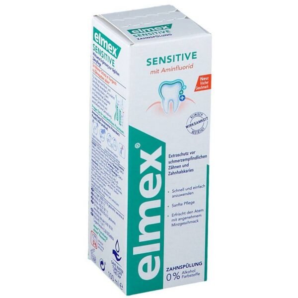 Elmex Sensitive Professional Toothpaste is a medical dental care product from CP GABA GmbH. It was specially developed to treat sensitive teeth and is based on arginine and calcium carbonate.