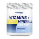 A balanced complex of 10 vitamins and 8 minerals (in the daily dose you get 100% RHP of all of them) for the most effective support of sports performance. The drink is lemon-flavored, sweetened only with steviol glycosides, without artificial sweeteners, preservatives or dyes.