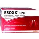 Esoxx One is a drug recommended for the treatment of gastroesophageal reflux symptoms such as heartburn, epigastric pain, sour belching, coughing, irritation and dysphonia.