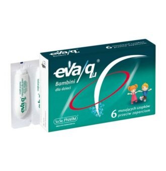 Медицинское изделие Eva / Qu Bambini - это свечи от запора у детей от 13 месяцев до 12 лет.