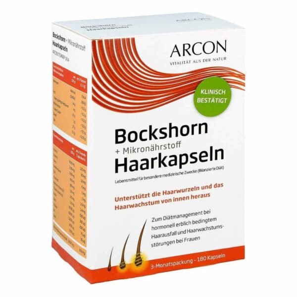 For diet management with hormonally hereditary hair loss and thinning hair in women, e.g. in menopause