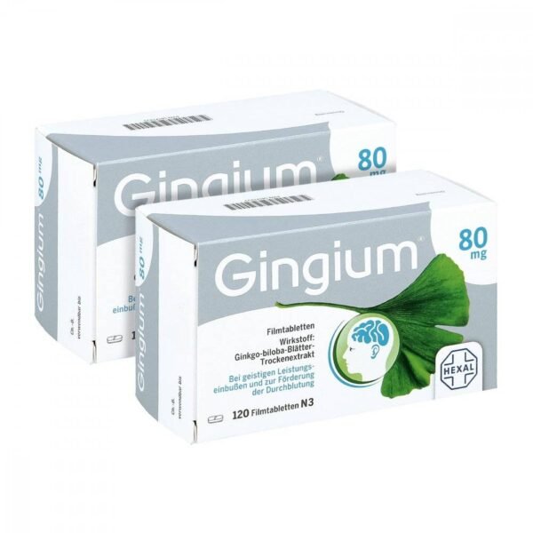 Ensures a strong memory and good concentration in the case of dementia syndrome