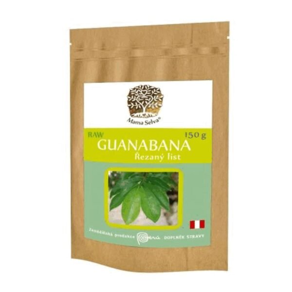 Graviola (Guanabana), Annona muricata, also known under the commercial name GRAVIOLA, is a tree growing to a height of 8 m. It grows in the tropical regions of South America and bears large spiny and very tasty fruits.
