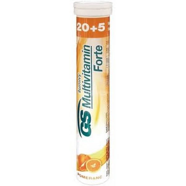 The preparation in the form of effervescent tablets for the preparation of a drink is intended for everyone who needs to quickly replenish vitamins and minerals. With a delicious orange flavor.