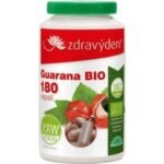 BIO RAW guarana in capsules is made from the seeds of the climbing shrub Paullinia cupana (Paullinia cupana) grown in Brazil according to the rules of organic farming. Guarana positively affects a person's physical and mental vitality.