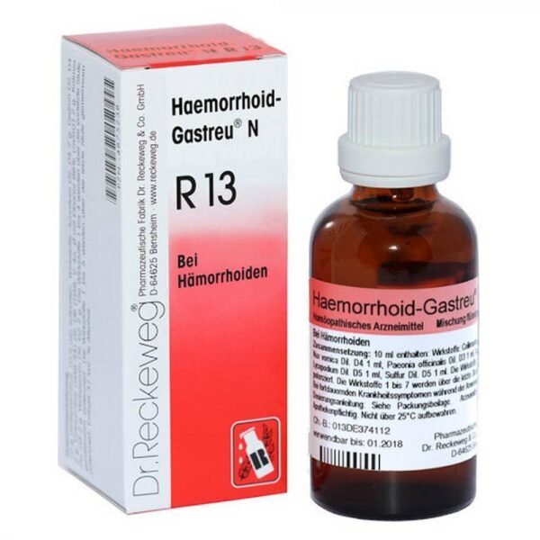 For the relief of complaints in haemorrhoids