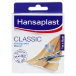 The Hansaplast Classic plaster sold by the meter can be cut to size and can therefore be individually adapted to each wound or minor injury.