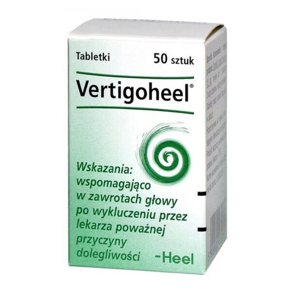 Heel-Vertigoheel, a homeopathic medicinal product with therapeutic indications.