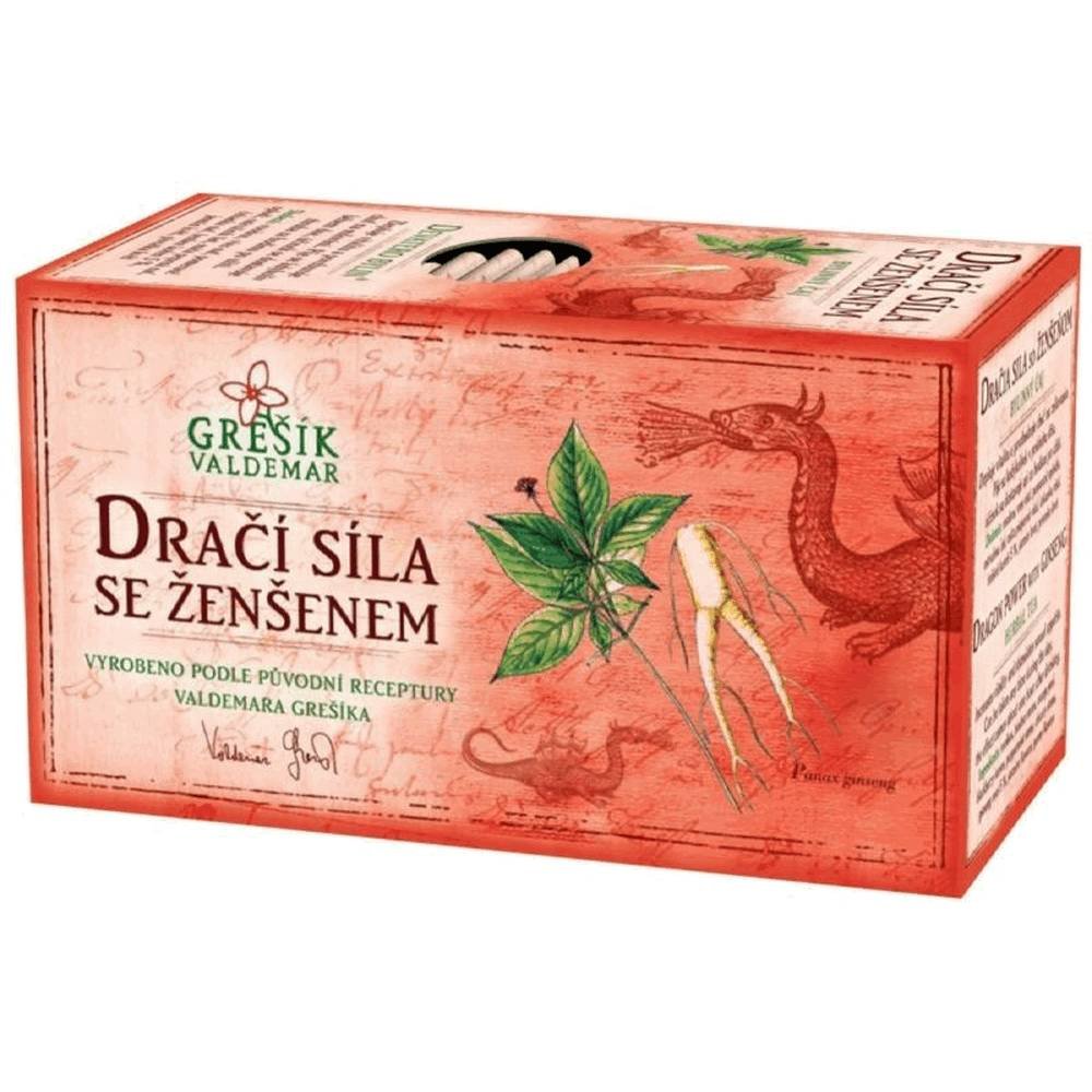 herbal tea dragons strength 20 x 15 g For everyone who needs to increase efficiency and energy. It adds vitality, stimulates the desire to make love and temperament. It is drunk at any time during the day, the effect appears about an hour after use.