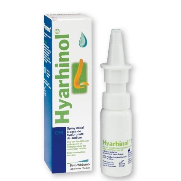 Hyarhinol is indicated for long-lasting moisturizing and gentle cleaning of the nasal mucosa. It is pleasant with chamomile scent.