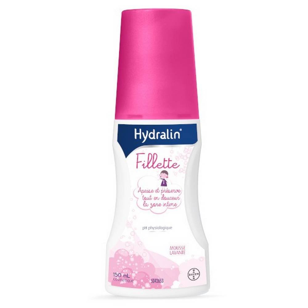 hydralin girls intimate cleansing foam Hydralin® Girls, an intimate hygiene care that cleans and effectively protects against irritation and redness