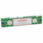 Indian incense stick Shrinivas Satya Patchouli has a full earthy scent of patchouli essential oil, which evokes a feeling of calm, soothing anxiety, worry and fear, has a beneficial effect on the psyche
