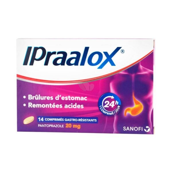 IPRAALOX is used for the short-term treatment of symptoms of gastroesophageal reflux disease (eg heartburn, acid regurgitation) in adults.