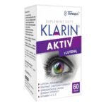 Klarin Aktiv - a dietary supplement containing blueberry, lutein, zeaxanthin and vitamins. The product is intended for adults. Blueberry contained in Klarin Aktiv is a source of antioxidants that support the eyes, help maintain the proper functions of the retina, and support clarity of vision.