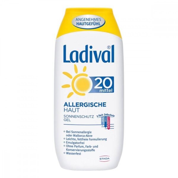 SPF 20 - Sun protection for Mallorca acne and sun allergy