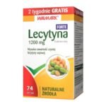 Lecithin 1200 mg Forte - a dietary supplement containing soy lecithin, which supports the functioning of the nervous system and the maintenance of cholesterol levels.
