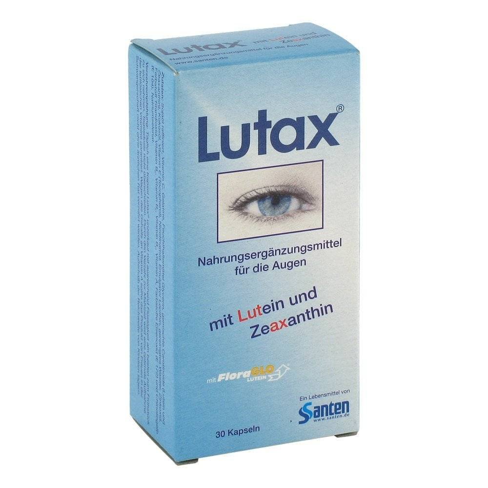 lutax 10 mg lutein capsules 30 Dietary supplement to strengthen eyesight