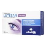 Пищевая добавка Lutezan Omega 3, содержащая экстракт календулы, рыбий жир, витамины-антиоксиданты и микроэлементы, важные для правильного функционирования человеческого организма, в том числе цинк