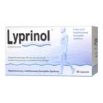 Lyprinol - dietary supplement. Patented, stabilized PCSO-524 lipid complex. Contains a unique composition of marine unsaturated fatty acids. Initially 4 capsules a day in divided doses, 2 capsules in the morning and 2 capsules in the evening for at least 4-8 weeks.