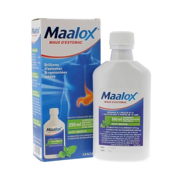 MAALOX STOMACH PAIN 250ML BOTTLE – ApoZona